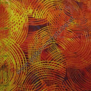 (Bild für) Bali Batik: Orangerot